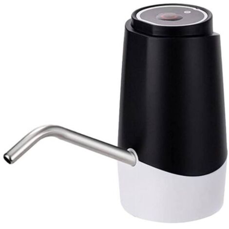 Accessoires pour distributeur d'eau, pompe à eau électrique portable, distributeur d'eau universel, pompe à bouteille d'eau rechargeable par USB pour 2 à 5 gallons avec 2 silicones (1/3)