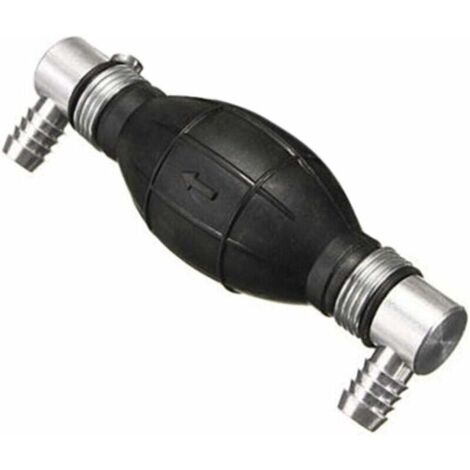 Pompe à main de carburant de boule d'amorce de 10mm pompe à essence en alliage d'alliage de bateau en ligne, essence universelle, huile, eau (1/4)