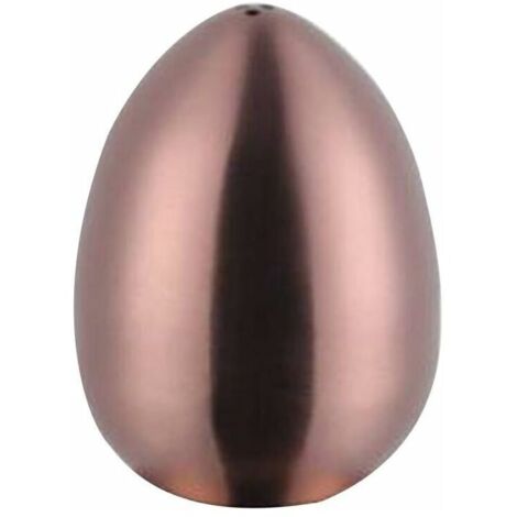 Salière en acier inoxydable en forme d'œuf 3 trous Doré, Acier inoxydable, Or rose, 5.57.5CM (1/5)