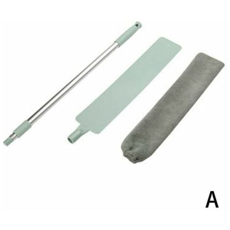 Brosse à poussière de chevet à Long manche, balai de nettoyage Flexible pour espace canapé Microfibre, brosse de nettoyage des artefacts à main pour la maison,A,China (1/5)