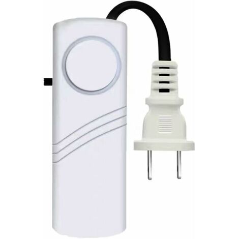Alarme de panne de courant, alerte automatique de panne de courant, indicateur LED 80 dB, sirène d'avertissement d'alarme intelligente, alarme de coupure de courant (nécessite une pile AAA, non inclus (1/5)