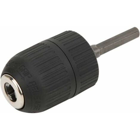 Green Mobility-0.8-10mm 3/8-24UNF Mandrin Porte Foret sans Clé avec Porte Douille Hexagonale 1/4 Accessoires pour Perceuse (1/5)