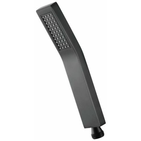 Green Mobility-Pommeau de douche à Main avec Pommeau de Douche sous Pression Ensemble de Pommeau de Douche Noir Mat Douchettes Tuyau non inclus (1/4)