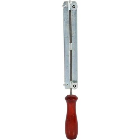 royaluxe -Affûteuse de chaîne pour tronçonneuse Trousse de classement de tronçonneuse, tronçonneuse Scie à chaîne et Kits d'affûtage avec Outil de Support en Bois 4.0mm / 4.8mm / 5.5mm pour l'affûtage (1/5)