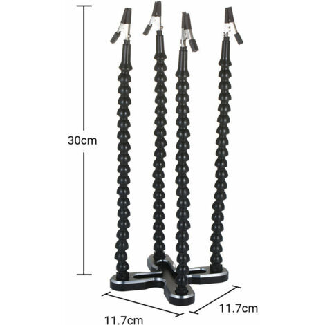 4 Bras Flexibles Troisième Main - Outil De Soudure Et Bricolage - SODIAL