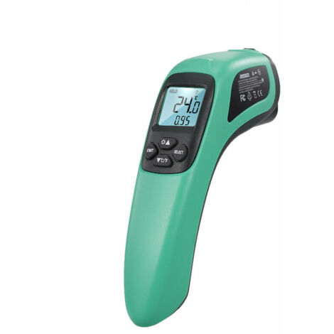 Green Mobility-Pistolet de mesure de temperature industrielle (ne peut pas mesurer la temperature du corps humain) (expediesans batterie) (1/5)
