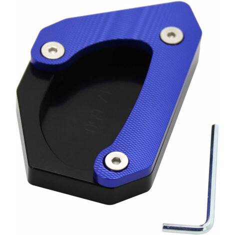 Green Mobility-Coussin D'Extension De Bequille De Moto Plaque De Support Laterale Plaque D'Extension Plaque De Remplacement De Plaque De Support De Support De Pied De Bequille Pour Suzuki V-STROM 650X (1/4)