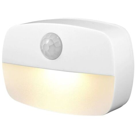 Green Mobility-Détecteur de mouvement LED veilleuse alimentée par batterie, lampe murale de chambre à coucher, lumière intelligente (1/5)
