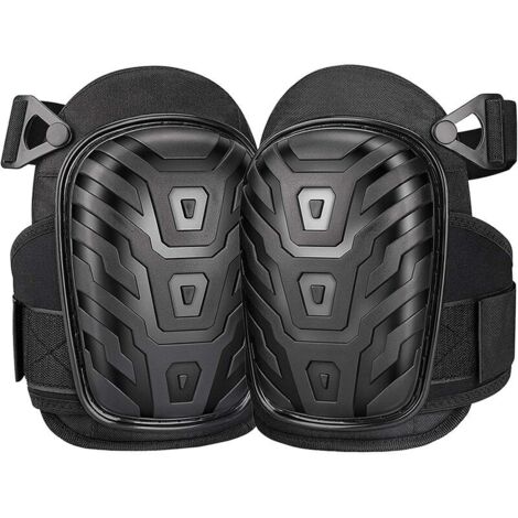 Green Mobility-Genouillere Travaux,Genouillères Professionnelles,Heavy Duty Genouillères Rembourrage en Mousse avec Coussin en Gel Confortables et Sangles Réglables pour le travail,Sol,Construction, G (1/5)