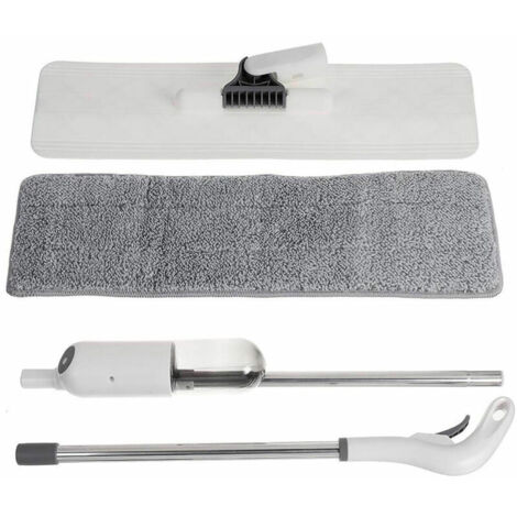 Green Mobility-Vaporiser Mop Pour Le Nettoyage Sol De Pulverisation D'Eau Plat Mop Carrelage Maison Mop Avec 1 Pulverisateur Mop Pad Pour La Maison Cuisine Plancher Ceramique (1/5)