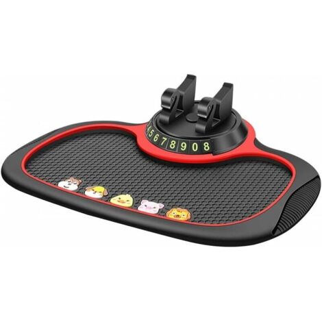 Green Mobility-Tapis Tableau Bord Voiture, Support Téléphone Antidérapant pour Tableau Bord Plateau Support Tableau Bord Lavable pour Porte-Clés Téléphone Portable (1/4)