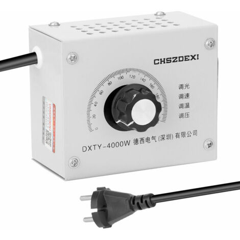 Green Mobility-Variable Compacte Regulateur De Tension Vitesse Portable Temperature Legere Tension Adjuatable Dimmer (1/5)