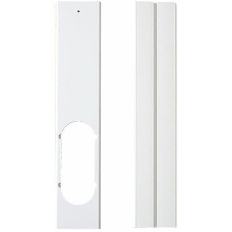 Green Mobility-Plaque de Kit de Fenêtre Joint de Fenêtre Réglable Kit de Glissière de Fenêtre Climatiseur Portatif Plaque D'Étanchéité avec Tuyau D'Échappement pour Climatisation Mobile(2 pcs,55cm10 (1/5)