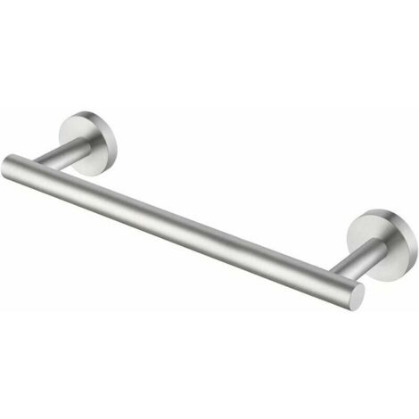 Green Mobility-Porte Serviette Salle de Bain Organisateur Cuisine Murale Porte Torchon Barre Serviette Mural 30CM Acier Inoxydable SUS304 Finition Brossée Argent (1/5)