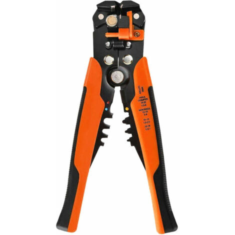 Green Mobility-Pince à dénuder automatique MT103 outil d'électricien manuel à nez plat de style européen extracteur de fil d'électricien de 8 pouces, orange noir orange noir (1/5)
