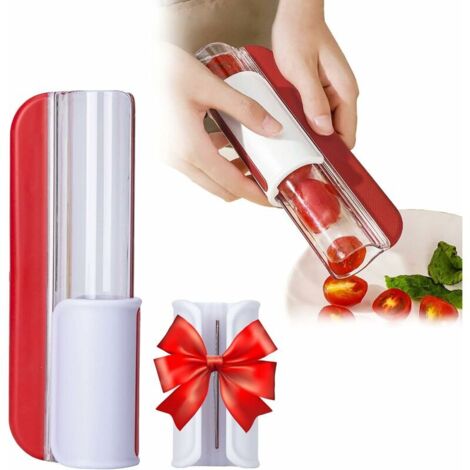 Green Mobility-Zip Slicer (bonus 1 plus blade) Raisin Cutter Tomate Slicer Tomate Slicer Raisin Slicer Strawberry Slicer Cherry Slicer Fruit Cutter Raisin Tomate Slicer - Cool Kitchen Gadget (1/5)