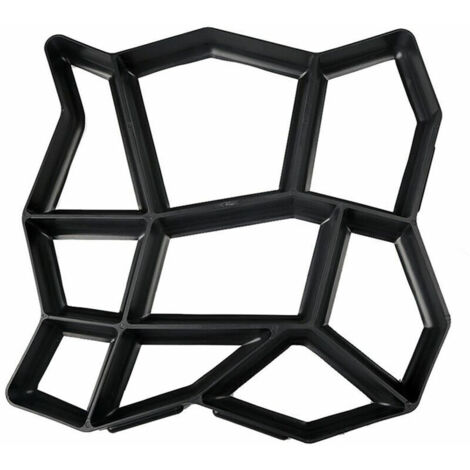 Green Mobility-Moule de pavage de jardin, moule moulu en plastique, moule de ciment, moule concret de plancher, modele A modele A