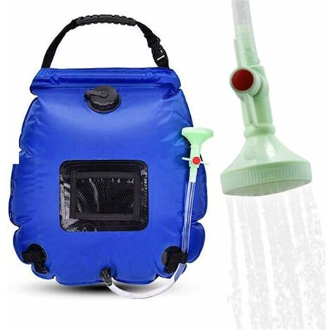 Green Mobility-Sac de Douche Solaire Camping 5 gallon/20L - avec Pomme de Douche (1/5)