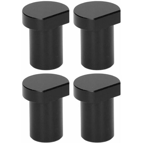 Green Mobility-4 pièces blocs de limite de bureau pour le travail du bois, bloc de carte de limite d'établi pour le travail du bois 20mm de diamètre noir (1/5)