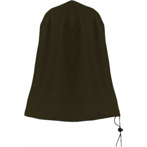 Green Mobility-Black 420D Oxford fabric coated silver with drawstring patio garden fountain statue shield 3642inch (1/5)