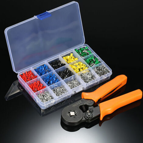 Green Mobility-Pince a Sertir0.256.0Mm2, Bornier De Connexion 1640Pcs (1/5)