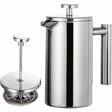 Green Mobility-350 ml/800 ml/1000 ml cafetiere a pression française cafetiere isolee a double paroi en acier inoxydable, modele: 350 ml modele: 350ml (1/5)