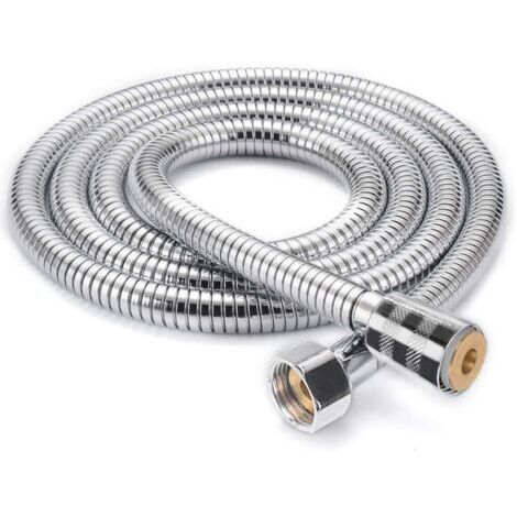 Green Mobility-Tuyau de Douche 2m, Universel Flexible douche Extensible Pommeau douche Tuyau en Acier Inoxydable Anti-Explosion, Anti-Torsion et Anti-Corrosion, Chiffrement à double Boucle (1/5)