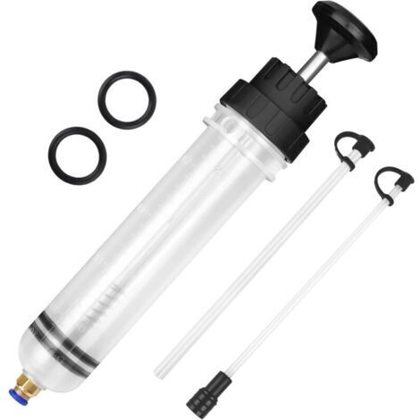 Green Mobility-Seringue d'aspiration d'huile 200 ml, seringue pour liquide de frein, extracteur d'huile, pompe de remplissage et d'extraction de fluides, liquide de refroidissement (1/3)