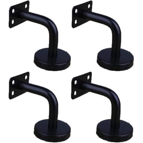 Green Mobility-4 Pièces Acier Inoxydable Supports de Main Courante pour Fixation Murale Supports de Rail d'escalier pour Rampe Escalier Support Mural de Garde-Corps (1/4)