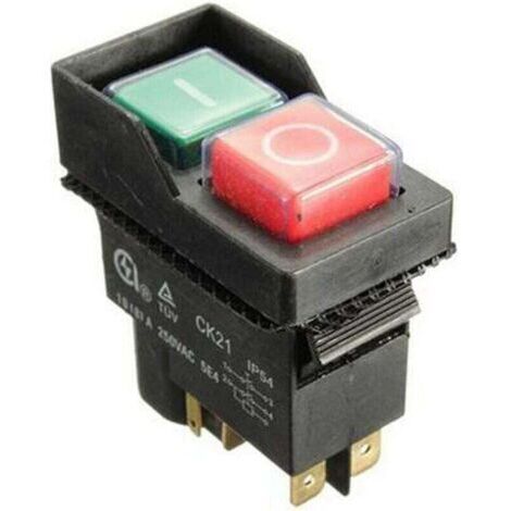 Green Mobility-Interrupteur marche/arrêt électromagnétique pour bétonnière électrique CK21B/250V 5 broches (1/4)
