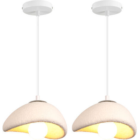 Green Mobility-Lustre rétro 20 cm – Abat-jour en matériaux de qualité – Douille E27 – Longueur câble réglable 100 cm – Éclairage intérieur moderne – (1/5)