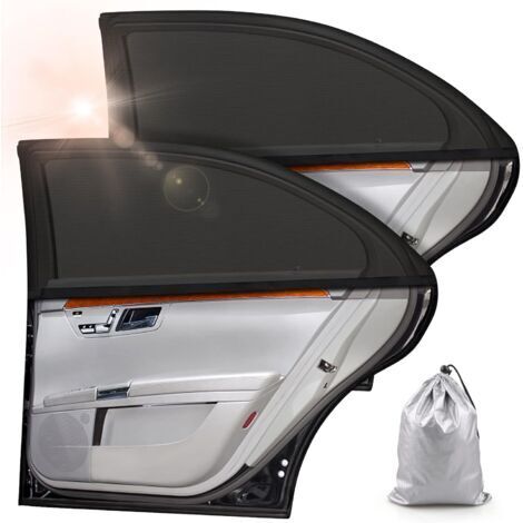 Green Mobility-Pare Soleil Voiture Bébé,2 Pièces Chaussette Voiture Soleil par,Bloquer Les Rayons UV,par Protege Soleil Voiture Arrière Enfants, Compatible avec la Plupart des Auto (1/5)