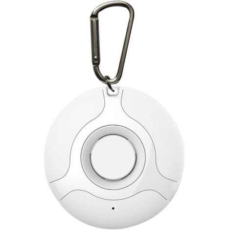 Green Mobility-Répulsif à ultrasons pour tiques et puces Rechargeable Portable Haute fréquence Sans danger pour les personnes et les animaux Convient pour une utilisation en extérieur Blanc (1/4)
