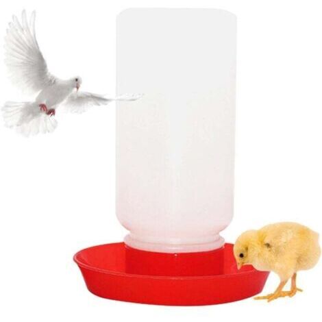Green Mobility-Distributeur Abreuvoir Mangeoire pour Volaille Poule Canard Caille Nourriture Poussin (1/4)