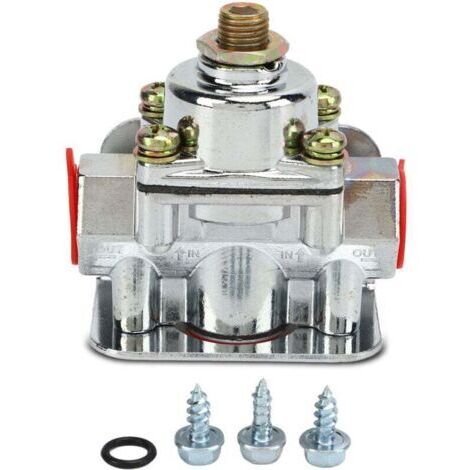Green Mobility-Régulateur de pression de carburateur 4-1/2 à 9 Psi 3/8 pouces NPT Port en alliage de Zinc 12-803 pour Holley (1/4)