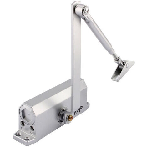 Green Mobility-Automatischer hydraulischer Türschließer mit Stoppvorrichtung, einstellbarer Federtürschließer, Puffer geschlossen, gewerbliche und private Nutzung, 35-60 kg Tür (1/4)
