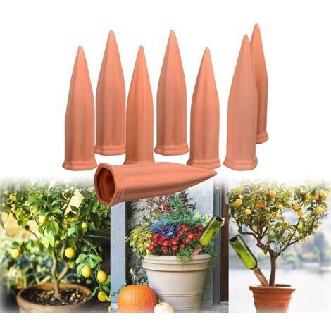 Green Mobility-8 Pcs Irrigation Goutte à Goutte Kit,Vacances en céramique d'arrosage Automatique pour Plantes Distributeur Arrosager Plantespour pour Jardin Maison Intérieur Extérieur-Langer Streifen (1/5)