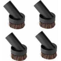 Green Mobility-2Pcs Soft Bristle Vacuum Brush Round Brush Vacuum Attachment Universal Vacuum Dust Brush for Most Vacuum Cleaners Accessories