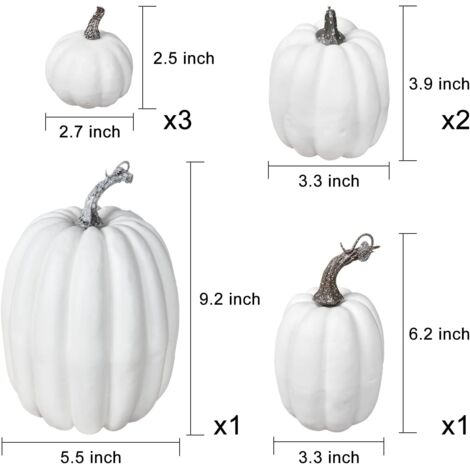 Lot De 2 Citrouilles En Verre Illuminées - Effet Nuit Étoilée, Piles AAA, 15x18cm, Décoration Halloween & Automne