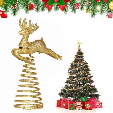 Étoile De Sapin De Noël 20 Cm - Décoration Artisanale Légère, Couleur Aléatoire (bleu, Or, Argent...), Parfaite Pour Embellir Votre Sapin - 8