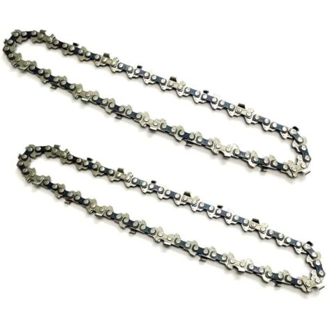 Stück 6-Zoll-Kettensägenketten für Mini-Akku-Handkettensägen, Kettenteilung 1/4", Kettenstärke 0,043"/1,1 mm, Treibglieder 37DL, nutzbare Schnittlänge 15 cm (1/5)