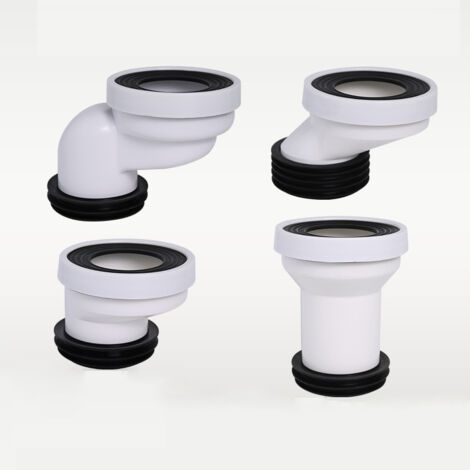 Anschlusstülle für Toilettenschlauch – Exzentrische, gerade Ablauftülle (2,5 cm)