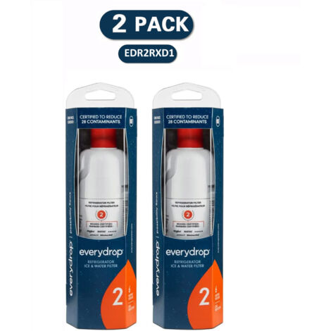 Everydrop by Whirlpool Ice and Water 2 Kühlschrankfilter, 2er-Pack, EDR2RXD1