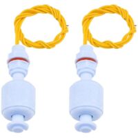 2er-Pack Wasserstandssensoren, Schwimmer für Hydrokultur, Gartenbau, Aquarium, Schwimmbad – 10 W, 52 mm