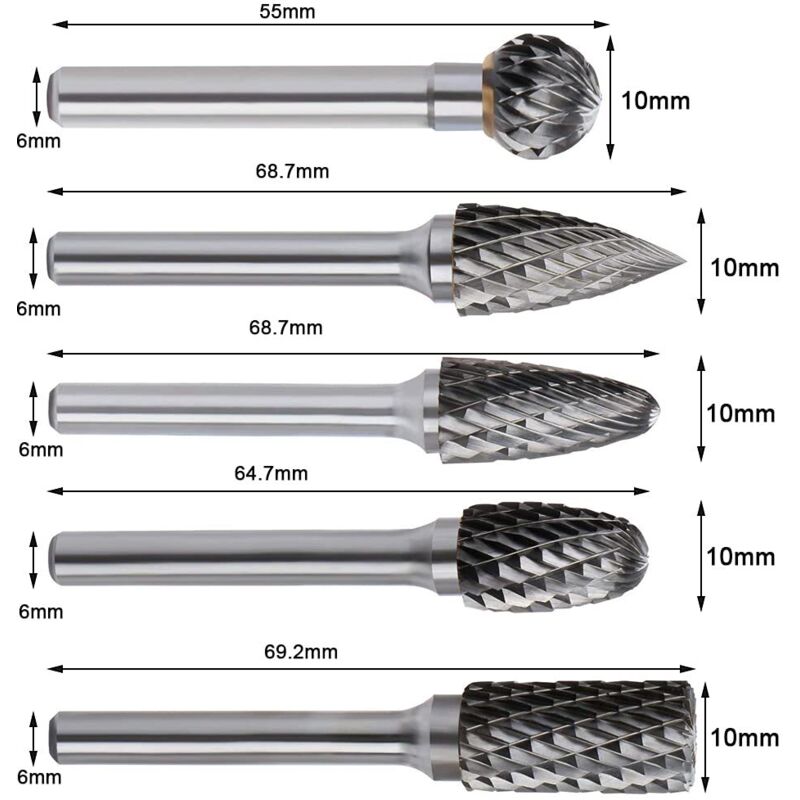 SpeTool Fraise à Surfacer Ø35 Mm Tige 8 Mm – 3 Lames Carbure Interchangeables – Fraise à Planer CNC Bois 3 Flûtes – Idéale Défonceuse & Table De Fraisage