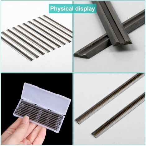 Lames Réversibles Raboteuse 82mm Rabot Electrique Lame 82x5.5x1.2mm Lames De Rabot for Travail Lames Réversibles Raboteuse 82mm Rabot Electrique Lame 82x5.5x1.2mm Lames De Rabot for Travail