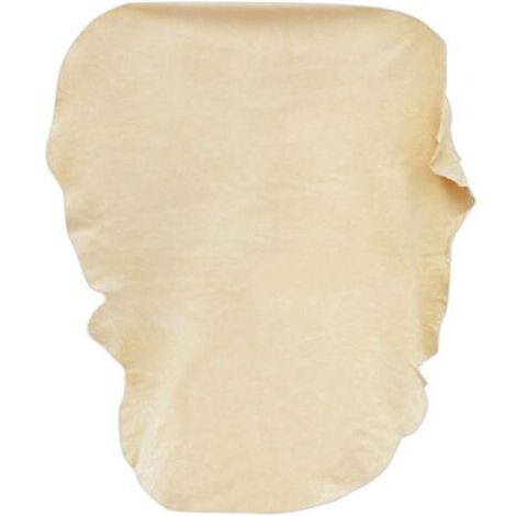 Peau de Chamois Naturelle Voiture XXL/90x60cm, Chamoisée Cuir Véritable Verre Miroir Vitre, Suède Professionnel Efficace Detailing Auto Moto, Anti Rayures Polissage Super Absorbant Séchage