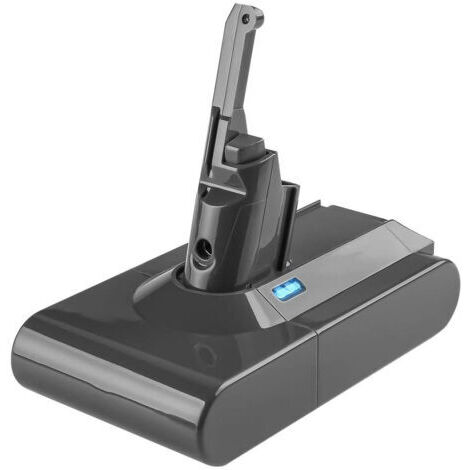 Ikodm – Batterie rechargeable 4800 mAh pour aspirateurs Dyson V8 – Lithium-ion – Indicateur d'autonomie – Coque résistante aux chocs
