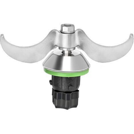 Couteau à Pâte pour Thermomix Bimby TM5 TM6, Couteaux Lames Mélangeur de Pâte pour Thermomix TM 5 TM 6 adaptées au Pétrissage du Pain, Nettoyage facile, Lames en acier inoxydable