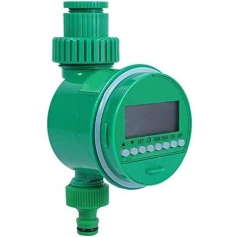 Programmeur de minuterie d'arrosage Automatique avec écran LCD imperméable à écran LCD Contrôleur d'irrigation de Jardin électronique